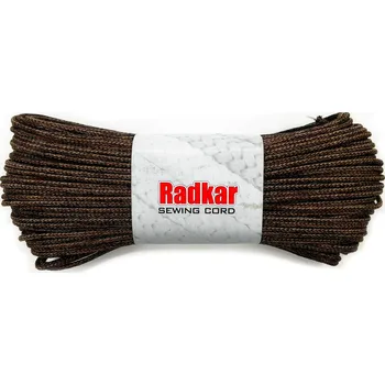 Příze RADKAR šňůry na šití 5mm Chocolate melange - 100m návin