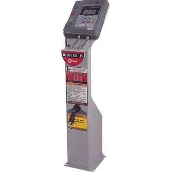 Sada na opravu pneumatiky FERDUS HJ931BD-JX Stojanový automatický pneuhustič se samonavíjecím bubnem, pro nákladní vozidla