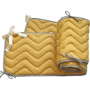 Dětská postýlka Pinkie Bio Wave Ochre