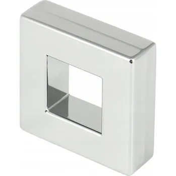 Nábytkové kování Nábytková úchytka knopka stříbrná CH - chromovaná 2,4 x 0,8 x 2,4 cm