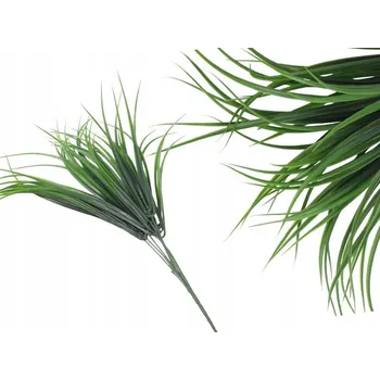 umělá květina Tráva Kytice Umělé Rostliny na Balkon Zelená Stěna Listy Zeleň