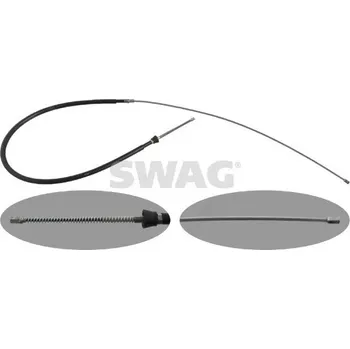 Lanko parkovací brzdy Tažné lanko, parkovací brzda SWAG 30 94 8331