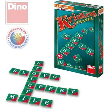 Cestovní hra DINO Hra Kris Kros cestovní *SPOLEČENSKÉ HRY* dn621459