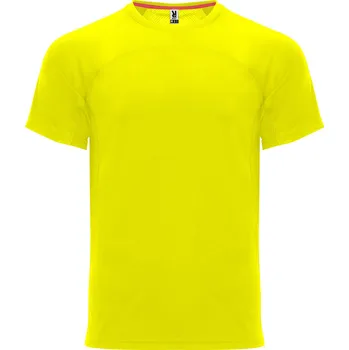 Pánské oblečení ROLY Pánské sportovní tričko Monaco Barva: svítivě žlutá (221), Velikost: M
