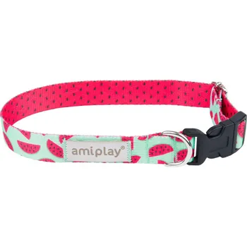 Obojek pro psa Obojek pro psy nastavitelný HAPPY WATERMELON velikost S, M, L, XL Rozměr: S - 20-35x1,5 cm