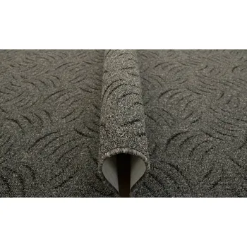 Koberec 250x300 cm KOBEREC PRESTO koberec ze zátěžového koberce se šedým vzorem na filcu