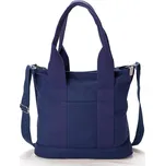 Dámská plátěná kabelka tmavě modrá