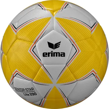 Fotbalový míč Fotbalový míč ERIMA Senzor Star Lite 290 žlutý, velikost 5
