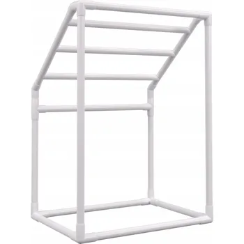 Volně Stojící Věšák na Ručníky 37x24x50 cm s 5 Rameny