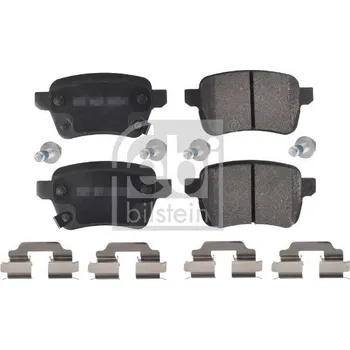 Brzdová destička Sada brzdových destiček, kotoučová brzda FEBI BILSTEIN 16903