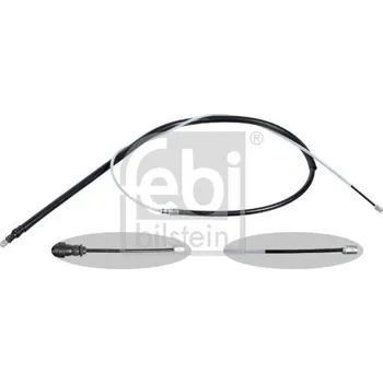 Brzdový systém Tažné lanko, parkovací brzda FEBI BILSTEIN 101818