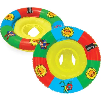 Nafukovací kruh _Ostatní 1_ KRTEK (krteček) Kruh nafukovací "kříž" s otvory na nohy 68 cm 170202