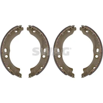 Brzdová čelist Sada brzdových čelistí, parkovací brzda SWAG 33 10 0590