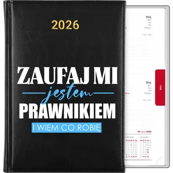 Kalendář Knižkový kalendář 2026 A5 žlutý