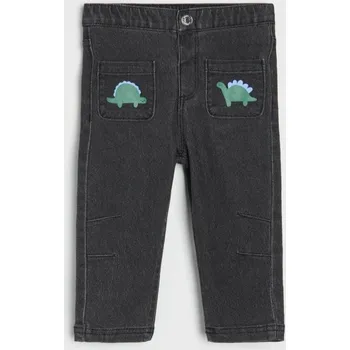 Sinsay - Jegginsy s elastickým páskem - šedá - 055EN-90J - 055EN-90J-86