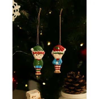 Vánoční dekorace Sinsay - Vánoční ozdoby na stromek 2 ks - vícebarevná - 371GQ-MLC - 371GQ-MLC-ONE