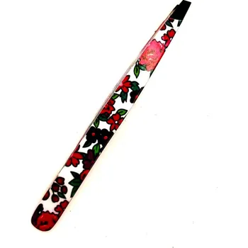 Kosmetická pinzeta Pinzeta kosmetická šikmá 9 cm Květy 45114