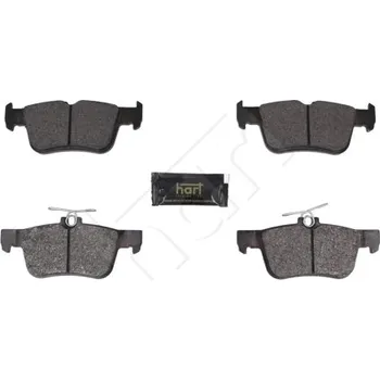 Brzdový systém Sada brzdových destiček, kotoučová brzda HART 261 799