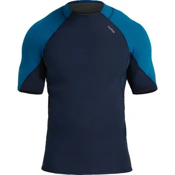 Neoprenové oblečení NRS Men’s HydroSkin 0.5 S/S Shirt - model 2025 XXL - Navy/Mykonos + DÁREK + Doprava ZDARMA