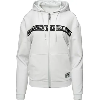 Dámská mikina Dámská Mikina EA7 NATURAL VENTUS7 W HOODIE FZ 3DTM19TJKWZ1938 – Šedá XS