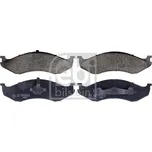 Sada brzdových destiček, kotoučová brzda FEBI BILSTEIN 116197