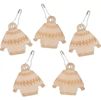 Jehlice Značkovače Milward Pletený svetr 5Ks (Značkovače Milward Dřevěné)