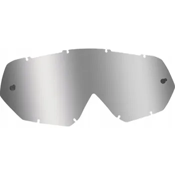 Motocyklové brýle RYCHLÉ SKLO DO BRÝLÍ THOR ENEMY/HERO ZRCADLOVÉ STŘÍBRNÉ