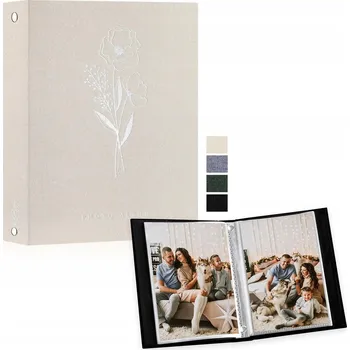 Fotoalbum FOTOALBUM LNIANÝ BEZPEČNÝ ELEGANTNÍ 50x15x21 CM BÉŽOVÝ