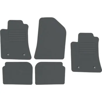 autokoberec Kobercové rohožky Edecor velurové 5 ks