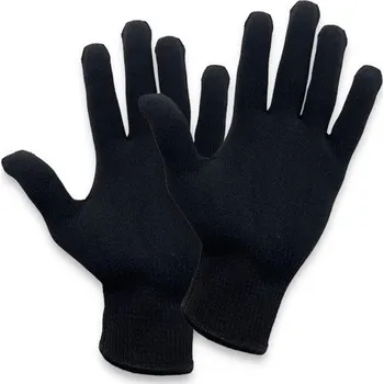 Pracovní rukavice RUKAVICE TEXTILNÍ pletené nylon MONO/B černá 7 (S)