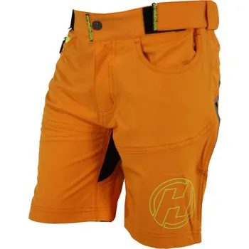 Cyklistické kalhoty HAVEN Cyklistické kalhoty krátké bez laclu - TEENAGE - oranžová 2 (6-7Y)