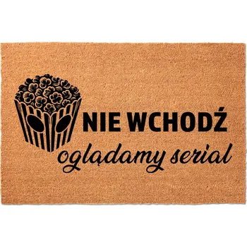 Rohožka Hotová gumová kokosová rohožka 40 x 60 cm