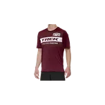 Dres s krátkým rukávem 100% Trek Factory Racing MTB Barva: tmavě červená, Velikost: L
