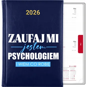 Kalendář Knižní kalendář 2026 A5 modrý
