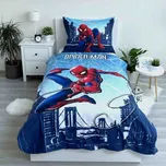 JERRY FABRICS Povlečení SPIDER-MAN BLUE 70 x 90 + 140 x 200 cm