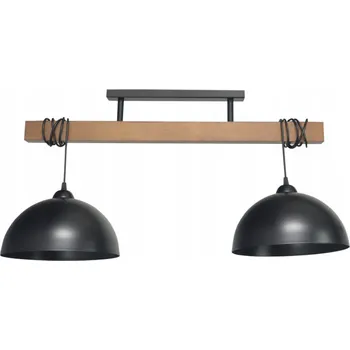 STROPNÍ LAMPA STROPNÍ SVÍTIDLO MS/2PL LED LOFT DŘEVO E27