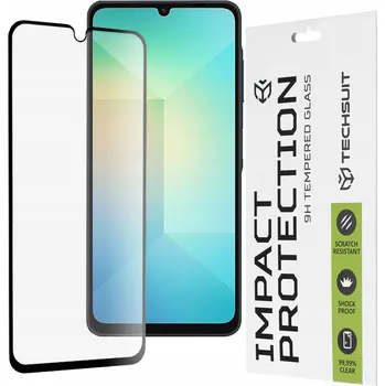Tvrzené Sklo pro Samsung Galaxy A06 Techsuit 111D Full Cover Černé