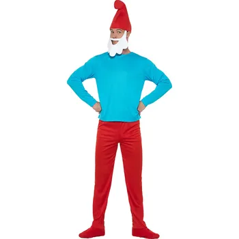 HeliumKing Pánský kostým - Tatko Šmoula Velikost - dospělý: Standard