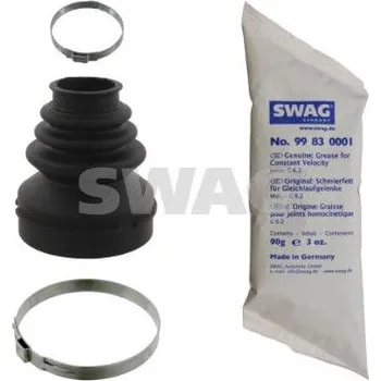 Hřídel nápravy Sada měchů, hnací hřídel SWAG 64 93 1056