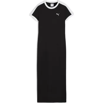 Dámské šaty Dámské Šaty PUMA T7 DRESS 63214001 – Černá S