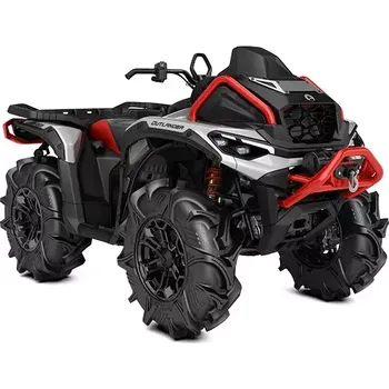 Outlander XMR 1000R r. 2025 Hyper Silver & Legion Red