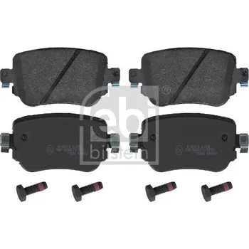 Brzdová destička Sada brzdových destiček, kotoučová brzda FEBI BILSTEIN 16912