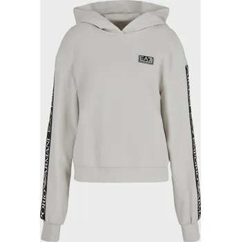 Dámská mikina Dámská Mikina EA7 NATURAL VENTUS7 W HOODIE RN 3DTM32TJKWZ1938 – Šedá XS