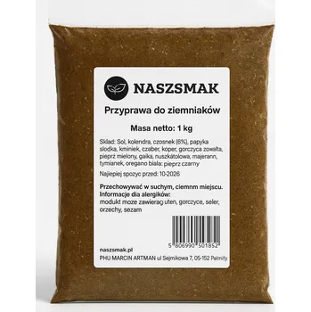 Koření NAŠE CHUŤ Koření na brambory hranolky 1 kg