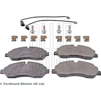 Brzdová destička Sada brzdových destiček, kotoučová brzda BLUE PRINT ADF124211
