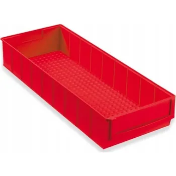 Úložný box Regálová nádoba Allit červená