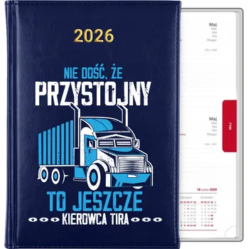 Kalendář Knižní kalendář 2026 A5 modrý