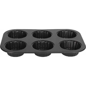 Nádoba na pečení PLECH FORMA NA PEČENÍ MUFFINŮ BABEČEK 6 FORMIČEK FORMIČKA