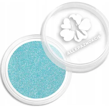 Přípravek na nehty Třpytky na nehty ve skleničce ALLEPAZNOKCIE 2g Modrá Č. 126