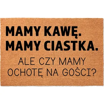 Rohožka Hotová gumová kokosová rohožka 40 x 60 cm